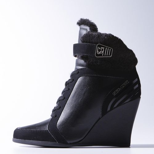 Selena Gomez Winter Wedge Shoes