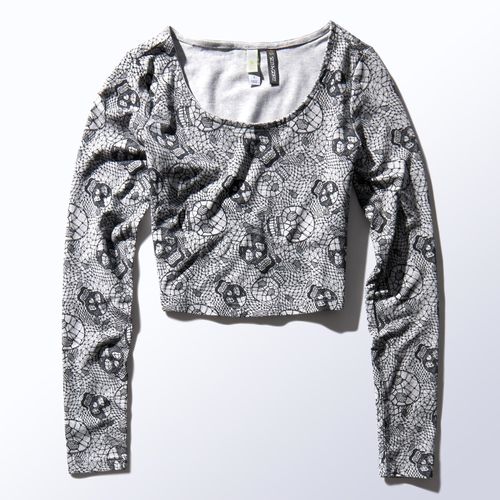 Selena Gomez printed lace top