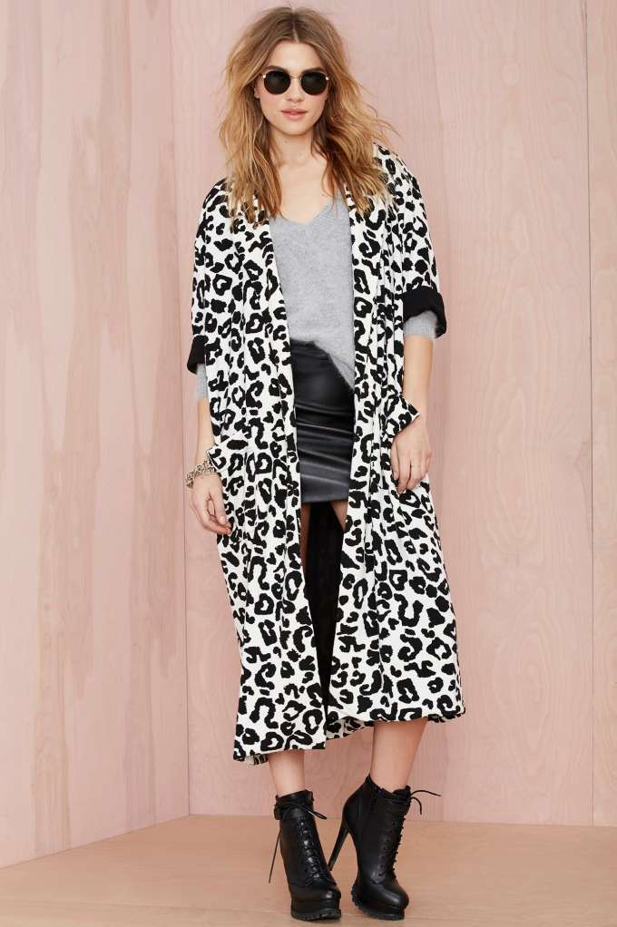 Native Rose Wild Child Duster Coat