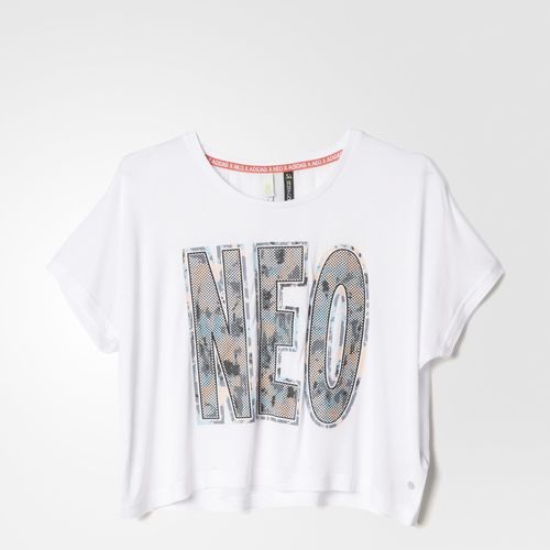 Adidas NEO Selena Gomez cropped Tee