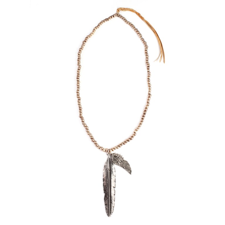 GF X MB Feather Necklace