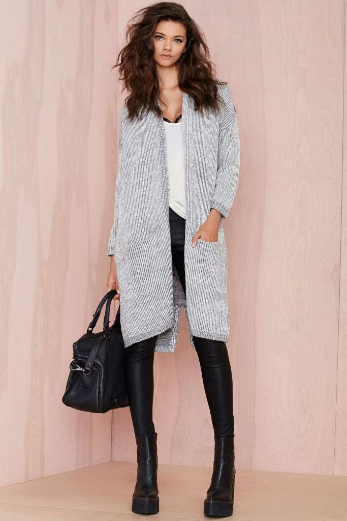 Nasty Gal oversized cardigan