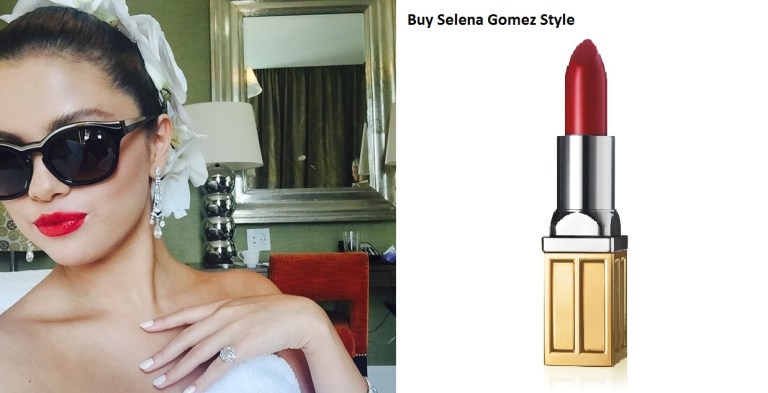 Selena Met Gala lipstick2