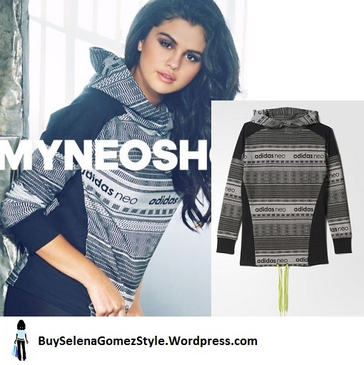 Selena Gomez Adidas neo hoodie instagram