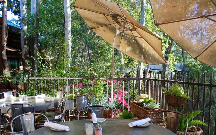 Photo: Pedaler's Fork patio