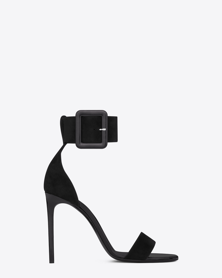 Saint Laurent Jane 105 Ankle Cuff Sandals