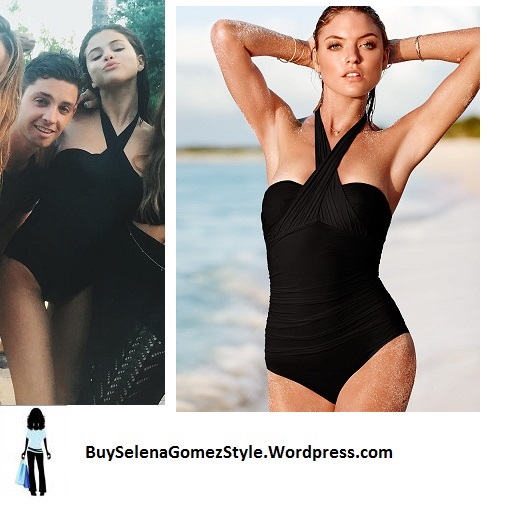 selena-gomez-black-halterneck-swimsuit-cropped