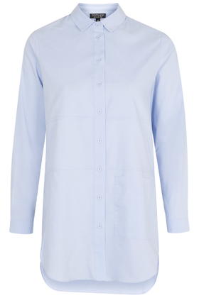 Topshop Oversized Pocket Shirt