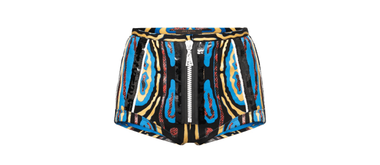 LV Amerindien Embroidery Shorts