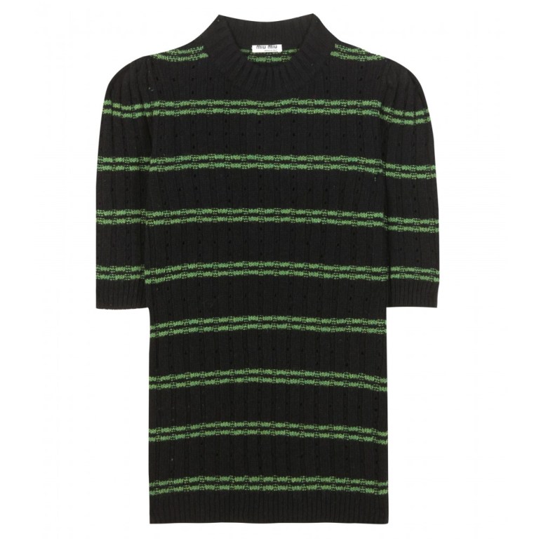 Miu Miu Knitted Wool Sweater