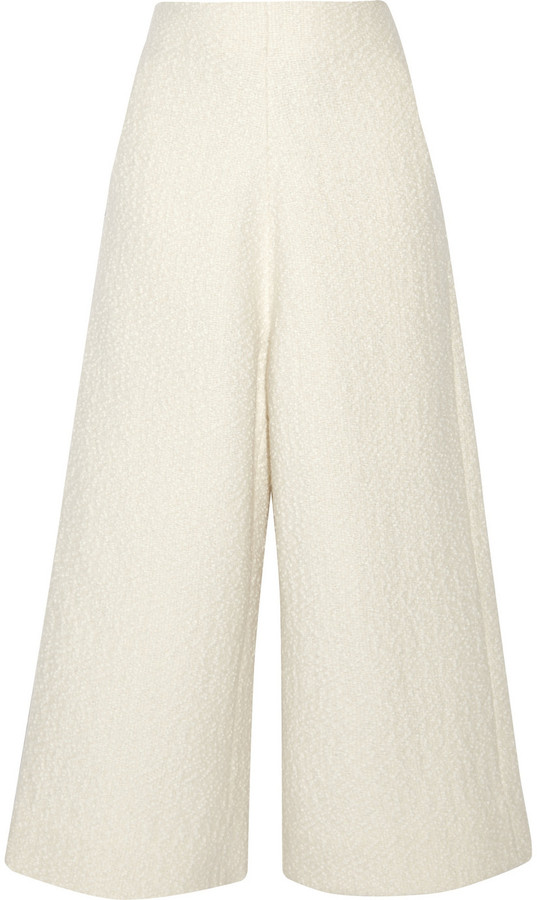 Co Boucle Tweed Culottes