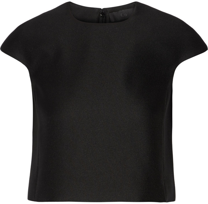 Co Cropped Twill top