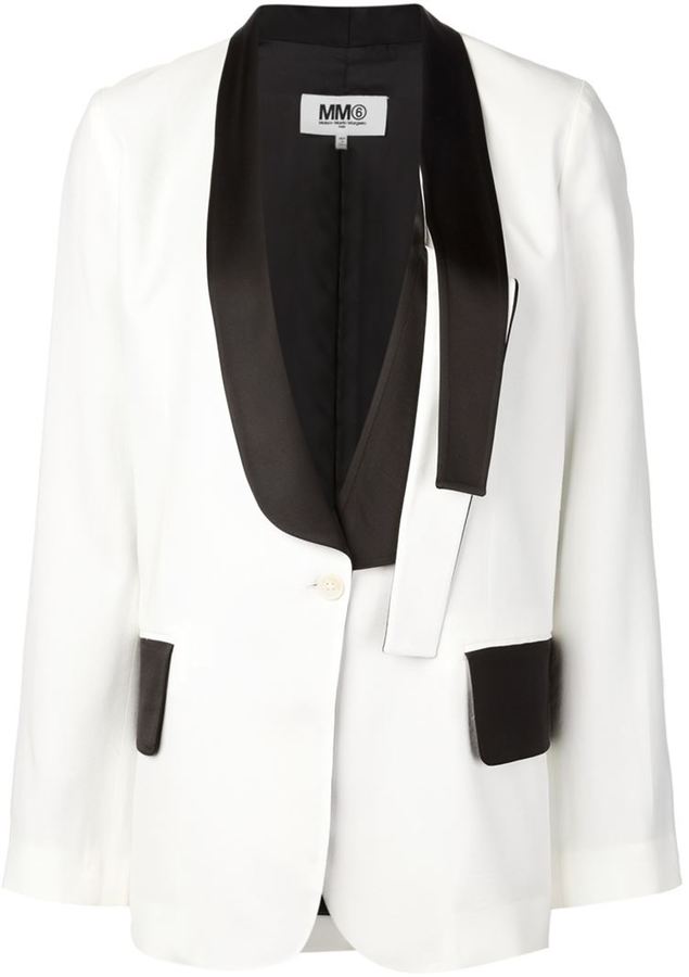 Maison Margiela contrast Blazer