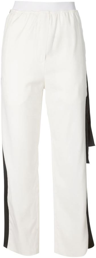 MM6 Maison Margiela Contrast Stripe Trousers