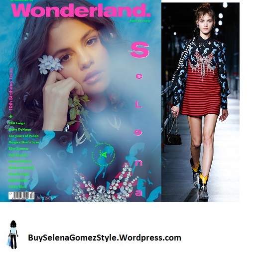 Selena Gomez Wonderland cover instagram