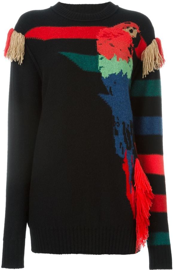 Sonia Rykiel Parrot Intarsia sweater