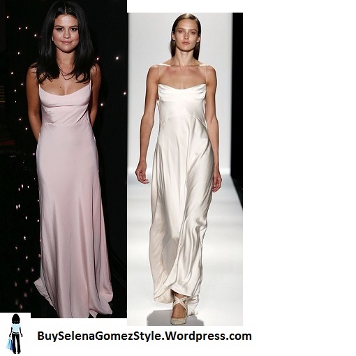 Selena Gomez pink strappy dress Hollywood film Awards 2015 instagram