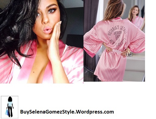 selena-gomez-victorias-secret-pink-candy-stripe-robe-instagram