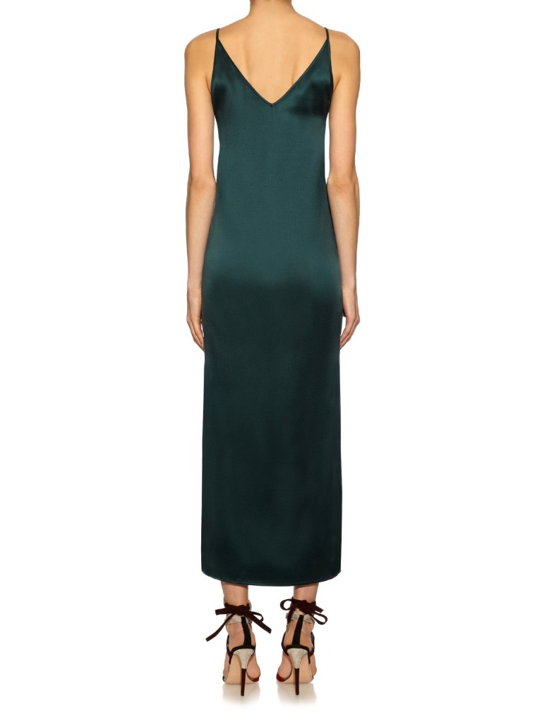 Equipment Raquel Silk Slip Dress back
