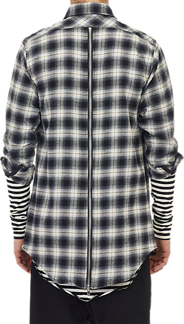 Fear of God Back Zip flannel Shirt