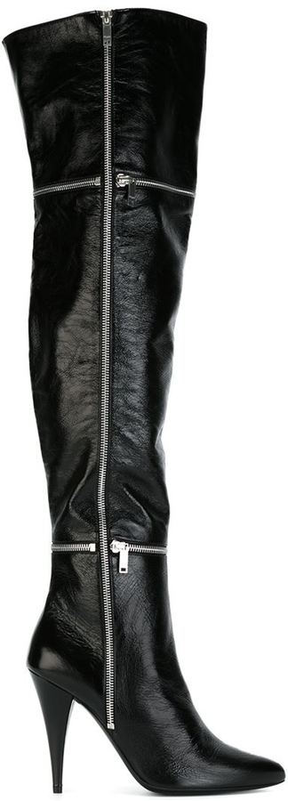 Saint Laurent 'Fetish' Thigh High Boots