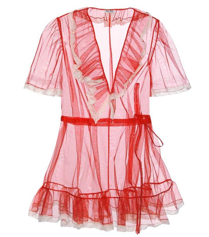 Miu Miu Tulle Dress