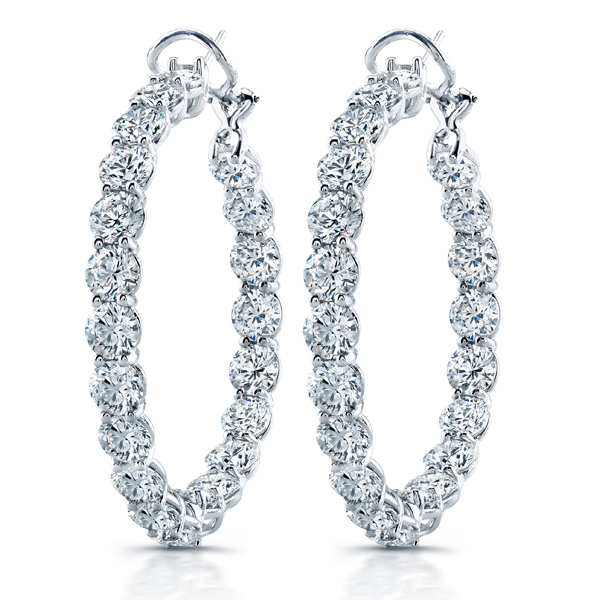 Norman Silverman hoop earrings