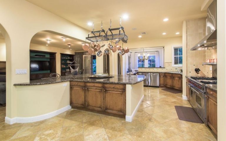 Selena Gomez kitchen view 2