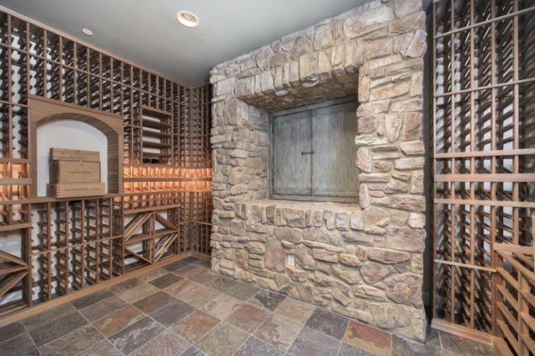 Selena Gomez wine cellar