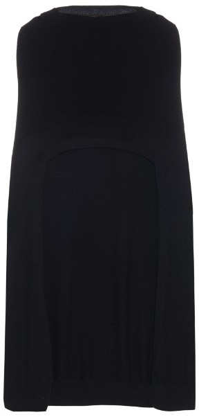 Barrie Glamour Cashmere Knit Poncho