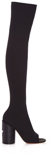 Givenchy Over-The-Knee Block-Heel Boot