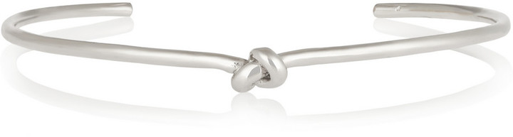 Jennifer Fisher Knot Silver-plated Choker