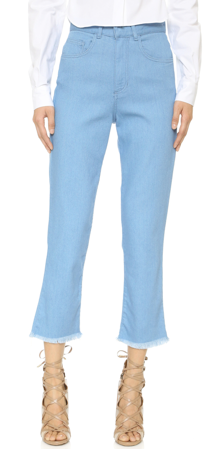 Marques'Almeida High Waist Skinny Jeans