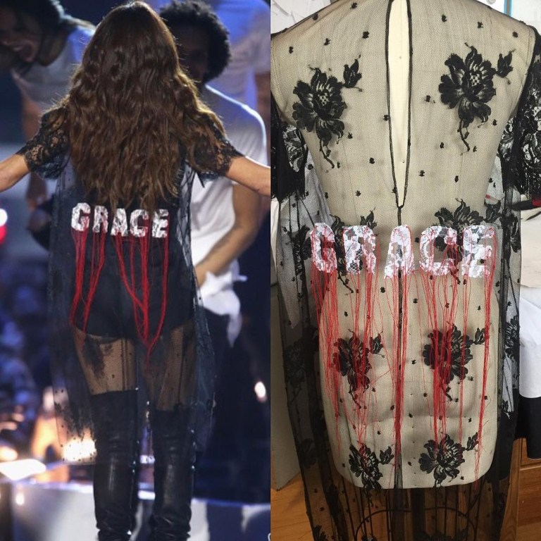 Selena Gomez Grace dress WE day photo