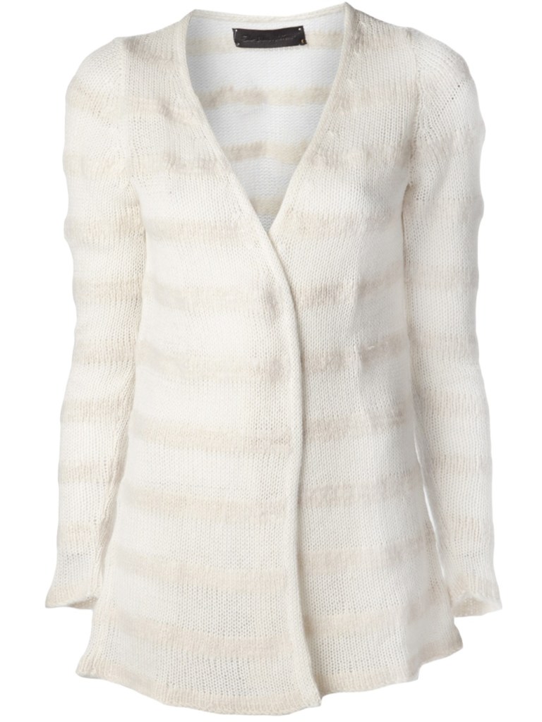 the-elder-statesman-white-cashmere-simple-cardigan
