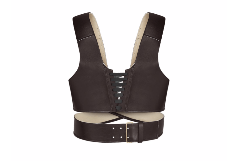 Louis Vuitton Soft Lambskin Bra back view