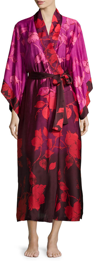 Selena Gomez red and orange robe