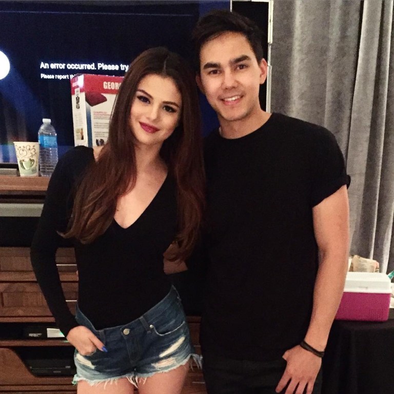 Selena Gomez denim shorts Revvial tour Ottawa photo csm21ent