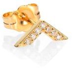 Sydney Evan Chevron Earring