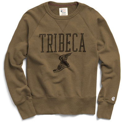 TODD SNYDER + CHAMPION TRIBECA GRAPHIC SWEATSHIRT IN SURPLUS