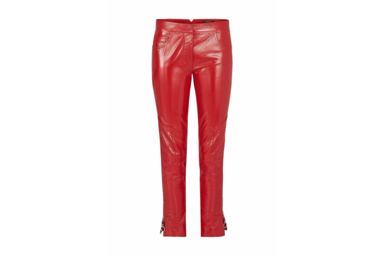 Louis Vuitton Patent Leather Straight Pants