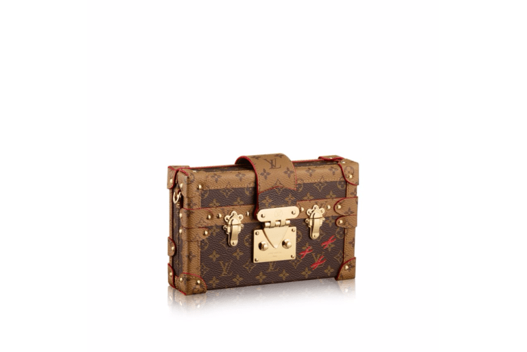 Louis Vuitton Petit Malle in Monogram Reverse Canvas