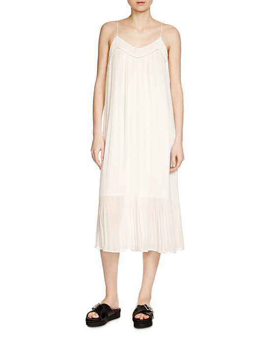 Maje Rogelio pleated dress