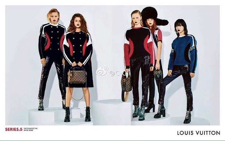 Selena gomez Louis Vuitton campaign 2016