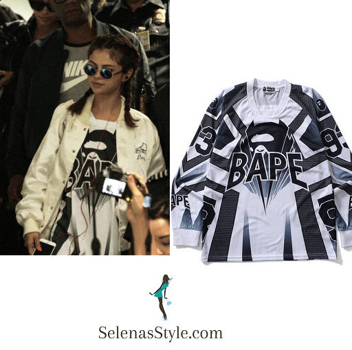 Selena Gomez white satin bomber jacket Philippines instagram