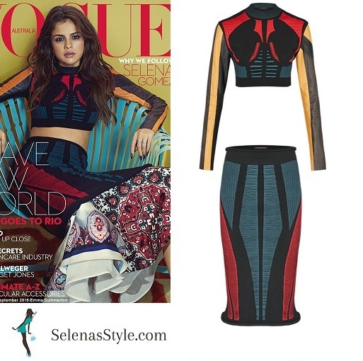 Selena gomez style Vogue australia September 2016 instagram
