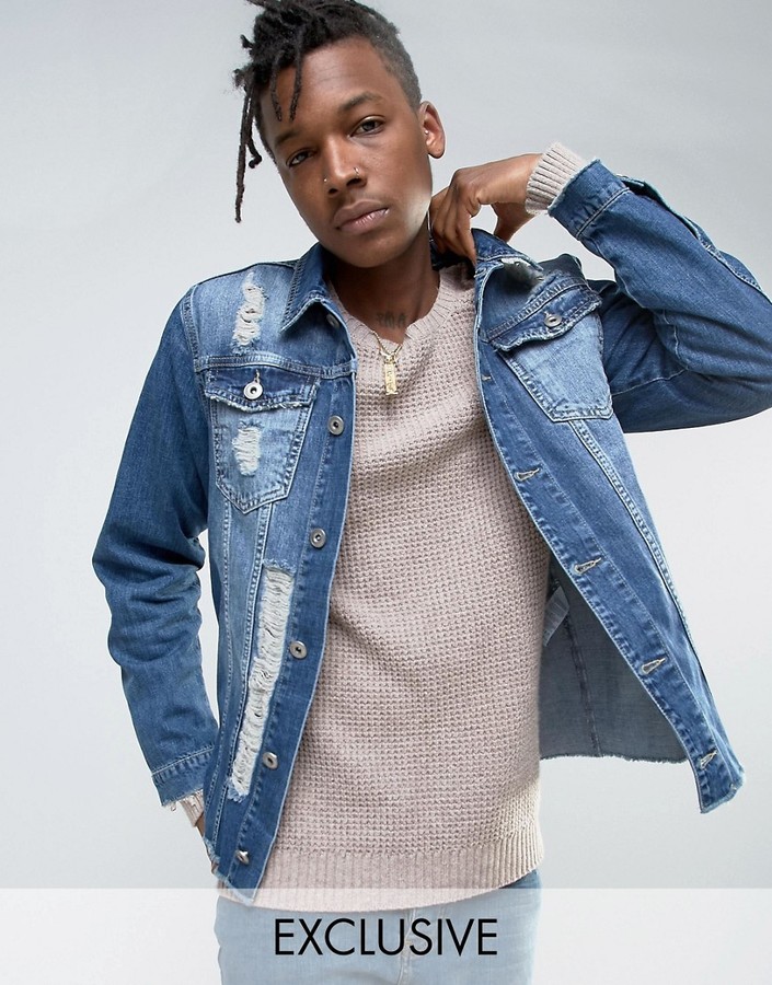 mennace-denim-jacket-with-distressing-in-mid-wash