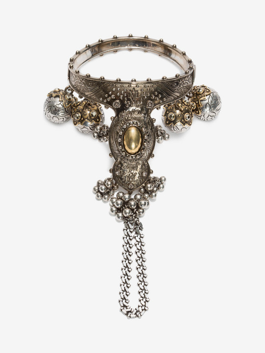 Alexander McQueen hand jewelled bangle