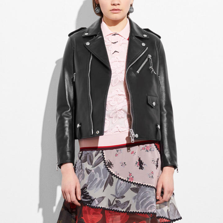 Coach Icon Moto Jacket