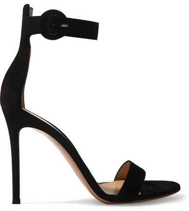 Gianvito Rossi 'Portofino' Suede Sandals